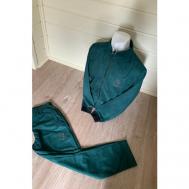 Костюм , размер 48, зеленый одежда