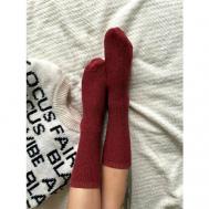 Женские носки , размер 37-41, красный Kirsanova Night