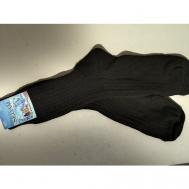 Мужские носки  Зимний стиль, 2 пары, усиленная пятка, размер 27, черный Караван