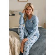 Пижама , размер S, голубой Doctor Nap