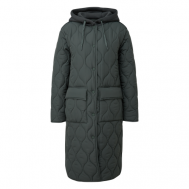куртка  , демисезон/зима, капюшон, карманы, размер 40, хаки s.Oliver
