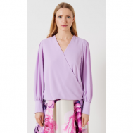 Блуза  , размер M, фиолетовый Rinascimento