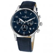 Наручные часы  Classic 1-1654ZC, синий, серый Jacques Lemans