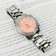 Наручные часы  Часы наручные женские  серебристый, розовый, розовый, серебряный NOPRINTS