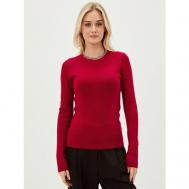 Пуловер , размер L-XL, красный Abby