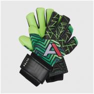 Вратарские перчатки , размер 10.5, зеленый, черный AlphaKeepers