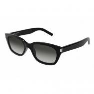 Солнцезащитные очки , черный, серый Saint Laurent