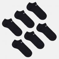 Носки  унисекс , размер 38-42, черный Nike