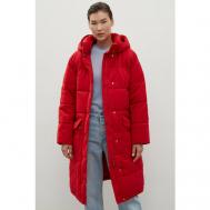 куртка   демисезонная, средней длины, силуэт прямой, водонепроницаемая, размер M, красный Finn Flare