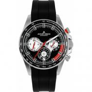 Наручные часы  Sport, черный, серебряный Jacques Lemans