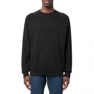 Толстовка , размер 48(M), черный Calvin Klein