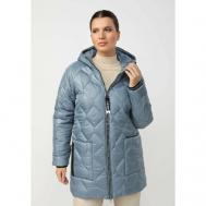 куртка  , размер 60, голубой VeraVo
