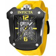 Наручные часы  Мужские Наручные Часы  S1 Rally 41662 Механические Скелетон, черный, желтый INVICTA