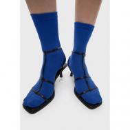 Женские носки  высокие, размер 36-38, синий Studio 29