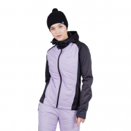 Куртка  Hybrid Hood, размер XXL, фиолетовый, черный NORDSKI