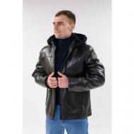 куртка , размер 50 L, черный ALAMMA