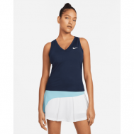 Теннисная майка   Court Victory Logo, силуэт прилегающий, размер XS, мультиколор Nike