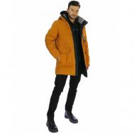 куртка  зимняя, размер 56, оранжевый A PASSION PLAY