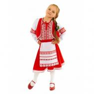 Детский костюм белорусской девочки FeiX-02 ПТИЦА ФЕНИКС