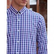Рубашка , размер 42 182-188, фиолетовый Dave Raball