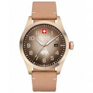 Наручные часы  Land Мужские швейцарские Active Duty SMWGN2102310 с гарантией, розовый Swiss military hanowa