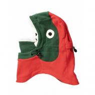 Шарф-капюшон , размер one size, красный, зеленый Salmon Arms