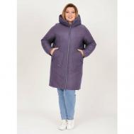 куртка  , размер 60, фиолетовый Karmelstyle