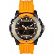 Наручные часы  U 144.17.37, часы наручные , оранжевый, черный U-DRIVE