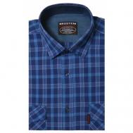 Рубашка , размер 45/46, синий Shemart