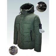 куртка  зимняя, размер L, зеленый R4R
