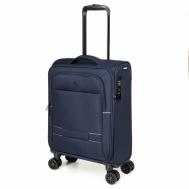 Умный чемодан  T1901S-Blue, 32 л, размер S, синий Torber