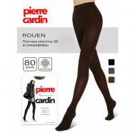 Колготки   Rouen, 80 den, размер 5, коричневый Pierre Cardin