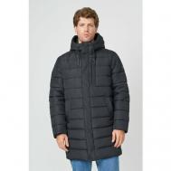 куртка , демисезон/зима, силуэт прямой, ветрозащитная, водонепроницаемая, размер 48, черный Baon