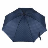 Зонт-трость , полуавтомат, для мужчин, синий Jonas Hanway