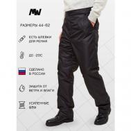 брюки , размер 56-58/182-188, черный MOWGEAR