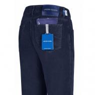 Джинсы  Вельветовые джинсы  модель Bard, средняя посадка, размер 31, синий JACOB COHEN