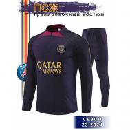 Костюм , олимпийка и брюки, размер L, фиолетовый inSportX