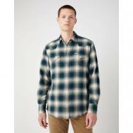 Рубашка , размер 3XL, зеленый Wrangler