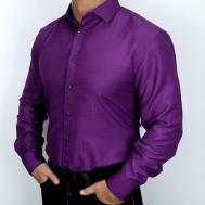 Рубашка , размер L, фиолетовый Westtiger