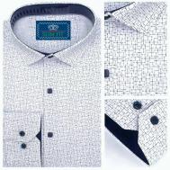 Рубашка , размер 4XL, белый Hugo Bitti