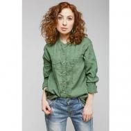 Блуза  , размер 52-54, зеленый Kayros