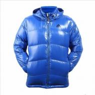 Куртка  800Fill Goose, размер S, голубой Adidas