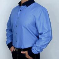 Рубашка , размер M, голубой Fesso