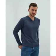 Пуловер , размер XL, синий MANAFOFF