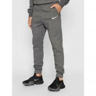 Футбольные брюки , карманы, утепленные, размер S, серый Nike