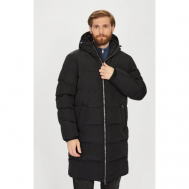куртка , демисезон/зима, силуэт прямой, подкладка, внутренний карман, капюшон, карманы, манжеты, размер 48, черный Baon