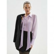 Блуза  , размер S (RU 44)/170, фиолетовый ZARINA