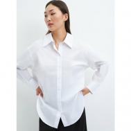 Блуза  , размер S (RU 44)/170, белый ZARINA