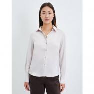 Блуза  , повседневный стиль, длинный рукав, размер M (RU 46)/170, белый ZARINA