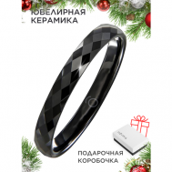 Кольцо , размер 19.5, черный Noima